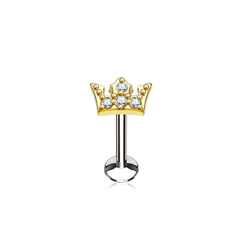 Labret Cartilage Tragus 8mm Barretta Piercing Oro Rosa Argento Acciaio Chirugico - Foto 42 di 105
