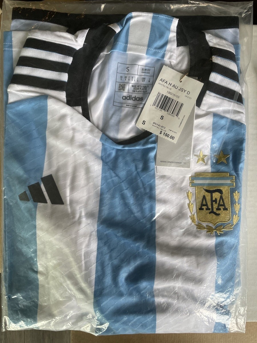 ウェア adidas - 14's World Cup Argentina Home Game SH 2022-2023 Adidas Argentina World Cup Authentic Jersey Shirt