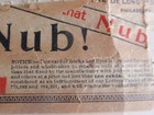 Delong Nub brass wire hook & eye card heart eyes "Bless That Nub!" 1901 - 1912 — photo 8
