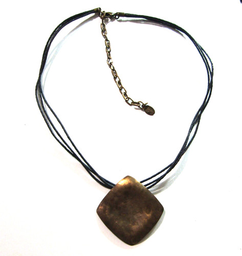 Marjorie Baer SF Pendant Leather Necklace