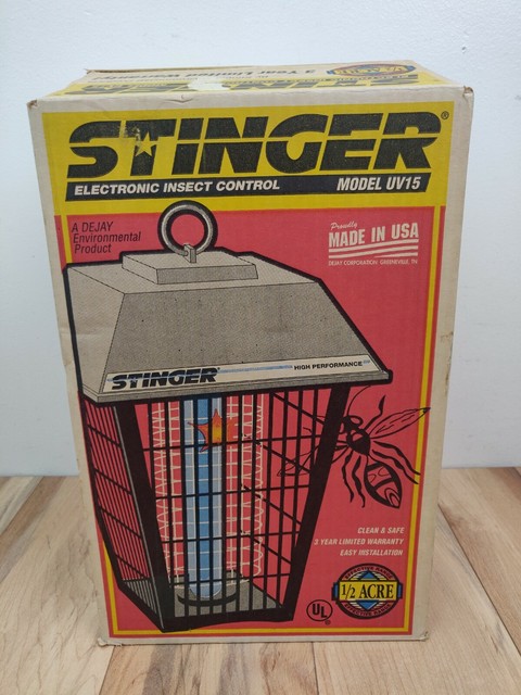 STINGER Model UV15 Electronic Insect Control Bug Zapper High Performnce