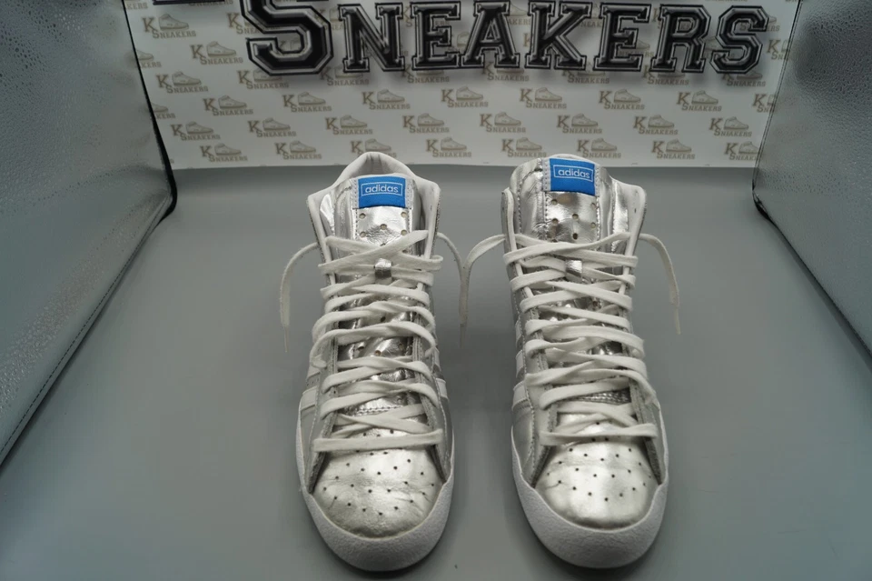 Adidas Basket Profi OG Damenschuhe EU 39 1/3 US 7,5 Sportschuhe Silber G95657 - Bild 2 von 4