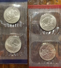 2005 P&D Westward Journey Bison and Ocean View From Mint Set In Mint Cello