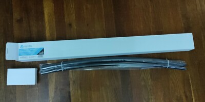 NEW 31-61  VETTA Adjustable Curved Shower Curtain Rod Oil Brushed Bronze NEW