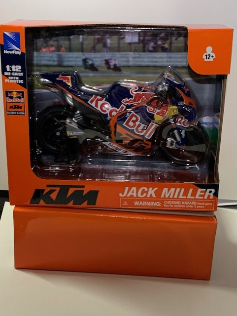 Jack Miller #43 Red Bull KTM MotoGP Bike 1:12 New Ray Toy