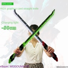 DIY VALORANT Graphics Card Style RGX 11Z PRO Tachi Cyberpunk Cosplay Light-up