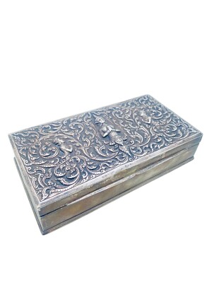 ヴィンテージ　銀製ジュエリーボックス　小物入れ　SIAM STERLING ヴィンテージ 銀製ジュエリーボックス 小物入れ SIAM STERLING