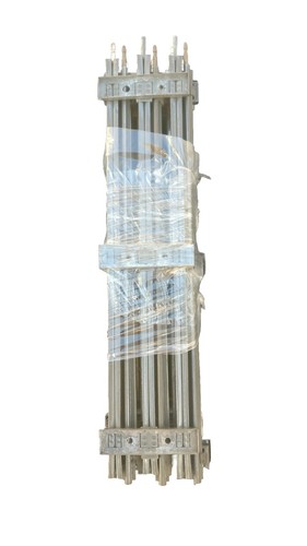 Lionel 3 Rail Straight Train Track O-27 Gauge Fair Condition 10 Pieces All Pins - Picture 4 of 4