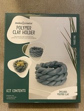 Brand New Make & Create Polymer Clay Holder Craft Set/Kit Sealed
