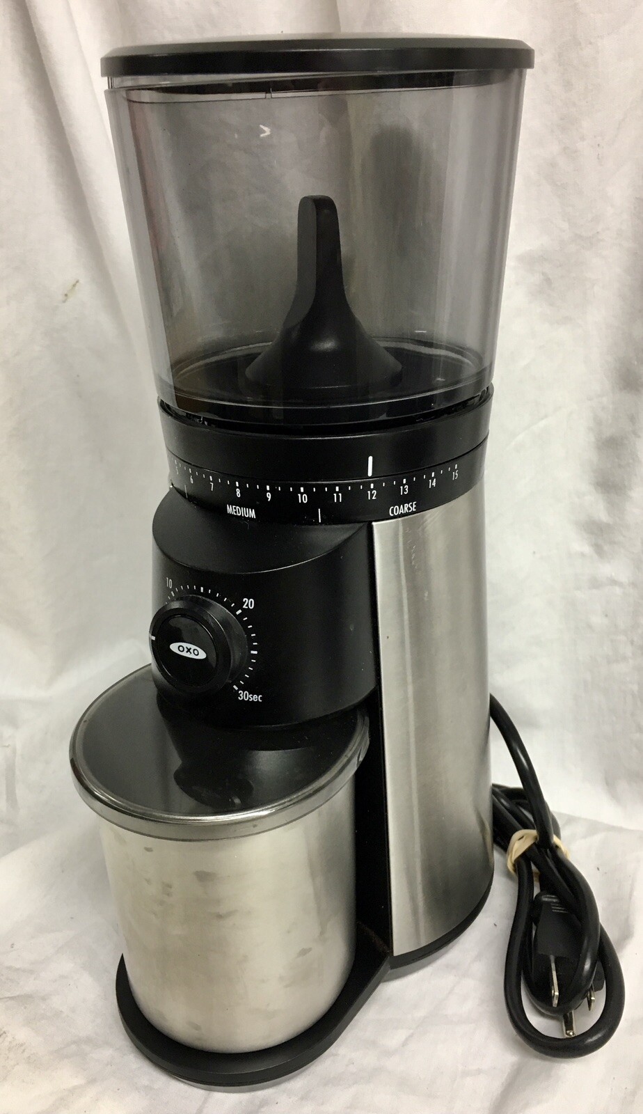 OXO Brew Conical Burr Coffee Grinder Model 8717000 eBay