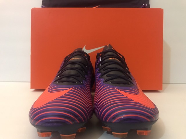 Nike Mercurial Vapor Xl FG PRO Soccer Cleats Purple/Orange 831958-585 Sz 6-12 | eBay