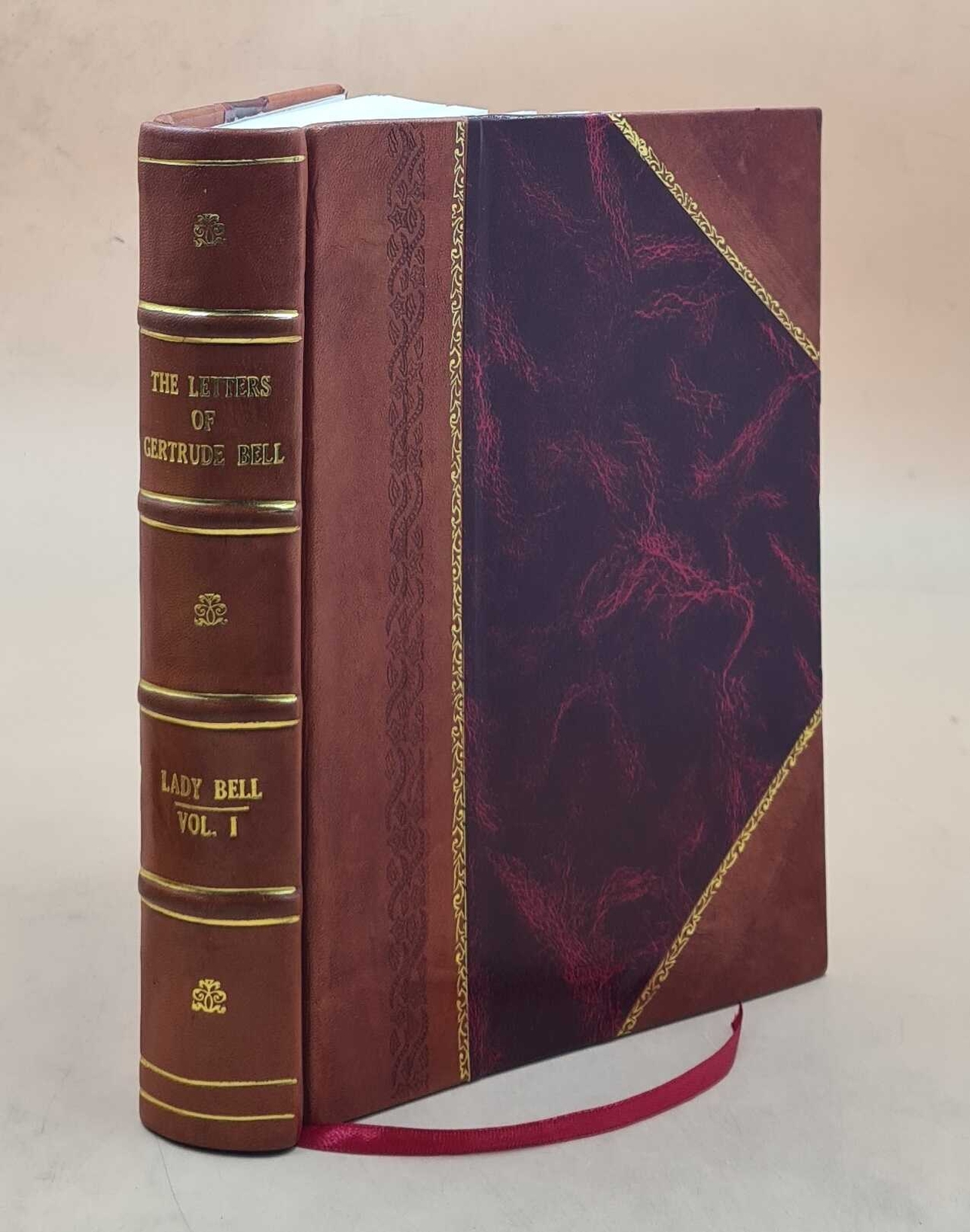 Gertrude Bell Letters Vol 1 1927 Leather Bound by Lady Bell