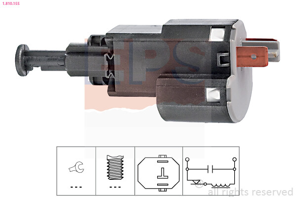 1.810.155 EPS Brake Light Switch for OPEL,VAUXHALL