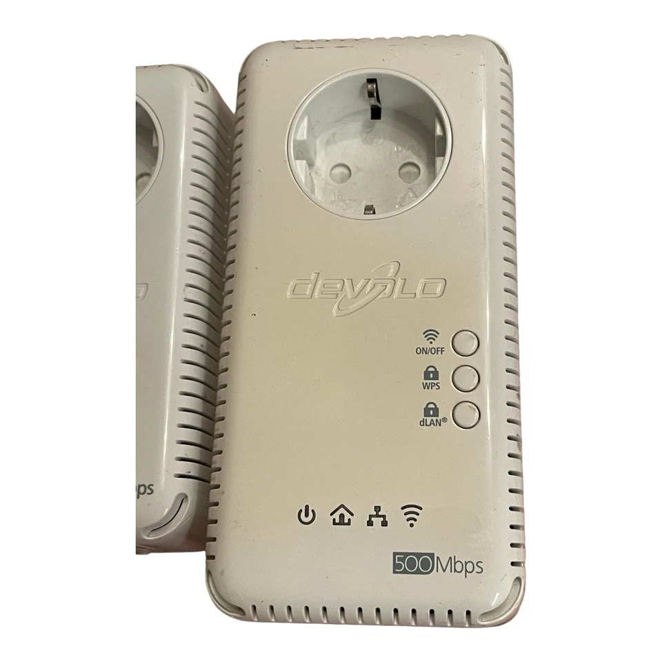 Devolo dLAN 500 AV Wireless+ Starter Kit 500 Mbit/s Ethernet/LAN WiFi - Bild 2 von 4