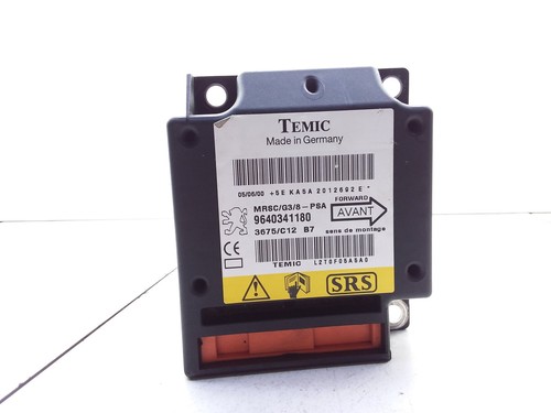 PEUGEOT 607  Airbag-Steuergerät 9640341180 2.20 Diesel 98kw 2004 13579761