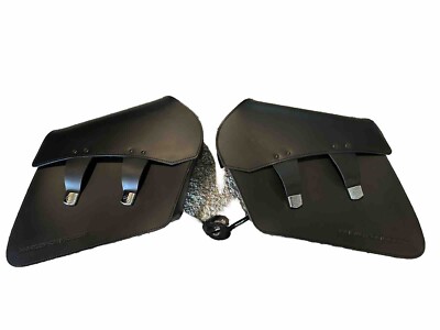 Harley Davidson Detachable Leather Saddlebag Kit FXSB Breakout