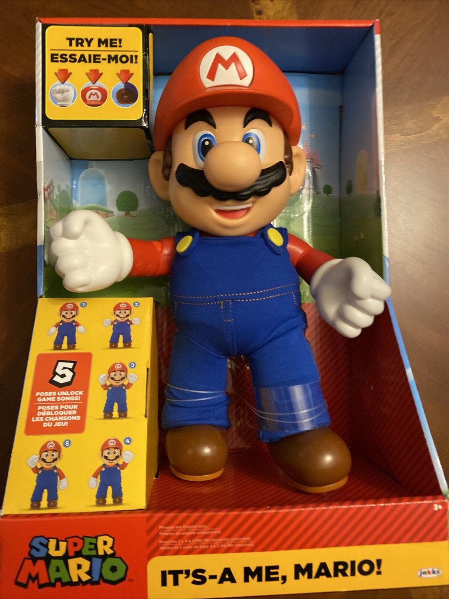 Nintendo Super Mario Its A Me Mario Motion Activated Sound