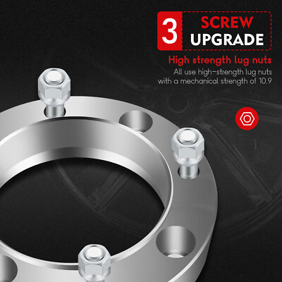 2" (1" Per Side) ATV Wheel Spacers Polaris Ranger Sportsman 2 QTY - Foto 4