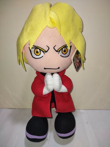 Full Metal Alchemist Edward Elric Plush Doll 2007 Japan 14"