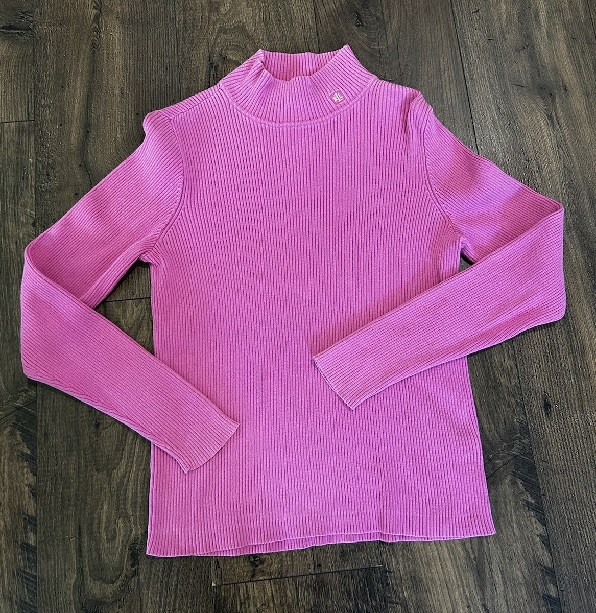 Turtleneck Sweaters Barbie Pink Turtleneck Vintage Barbie Pink