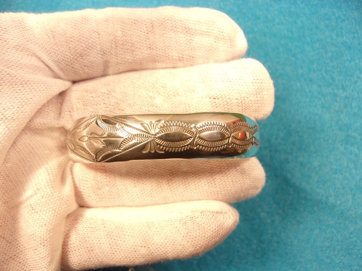 アクセサリー Navajo Don Platero Vintage Bangle Navajo vtg don platero - Gem