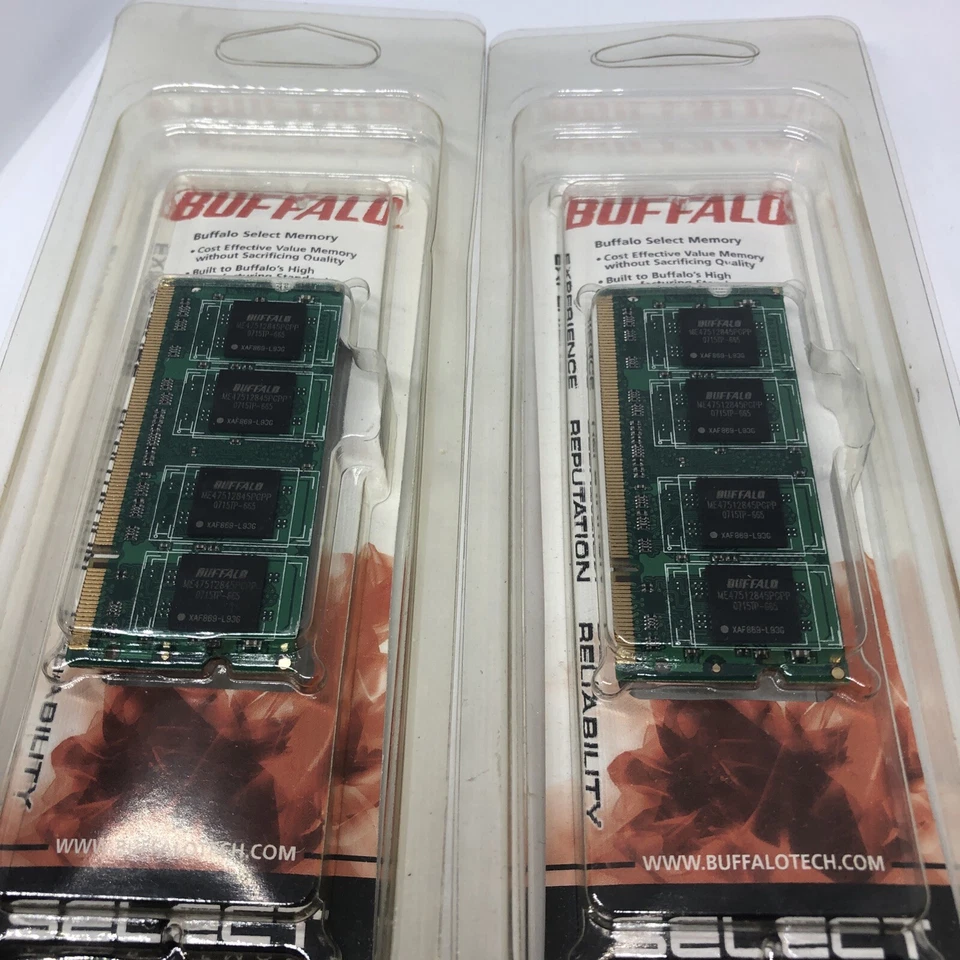 NEW 1GB 2pcs 512mb PC2-5300S-555 667MHz DDR2 SDRAM Laptop SODIMM Memory NonECC - Image 4 of 4