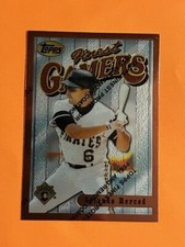 1996 Topps Finest Gamers Common #104 Pirates Orlando Merced Baseball Card MLB