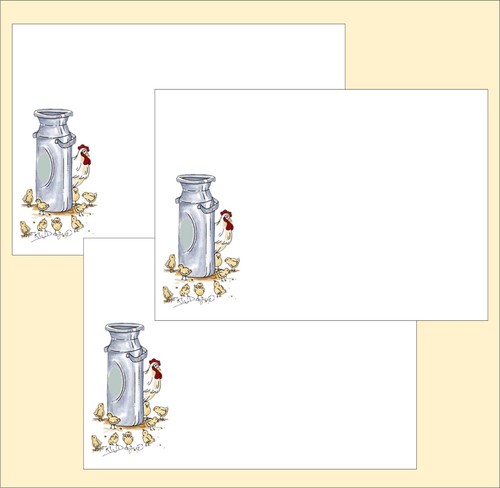 Chicken & Chicks - A5 Letter Writing Paper with or without matching envelopes - Picture 13 of 13