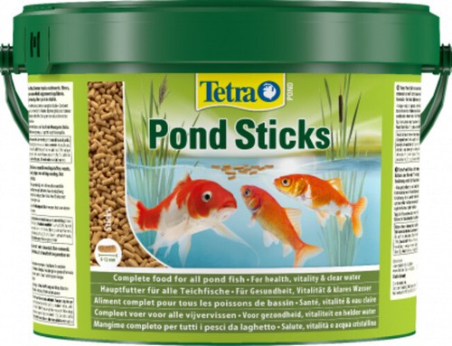 Tetra Pond Sticks 10 Liter Eimer  / Teich Fischfutter Sticks / Goldfische - Bild 1 von 1