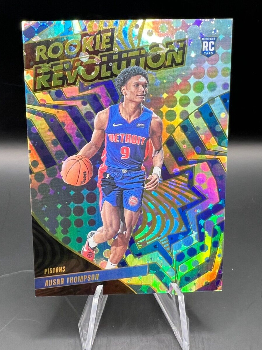 AUSAR THOMPSON RC 2023-24 Panini Revolution #5 ROOKIE REVOLUTION DETROIT PISTONS