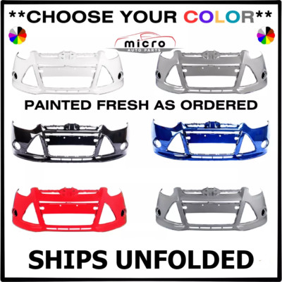 NEW FRONT BUMPER FOR 2012-2014 FOCUS PAINTED *CHOOSE YOUR COLOR* FO1000664