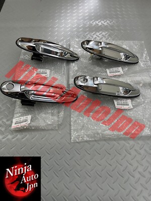Genuine Toyota 4x Outside Door Handle Land Cruiser 100 Lexus LX470