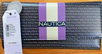 Authentic NAUTICA SNAP TRIFOLD Women Wallet RFID Blocking Wonderful styles $49