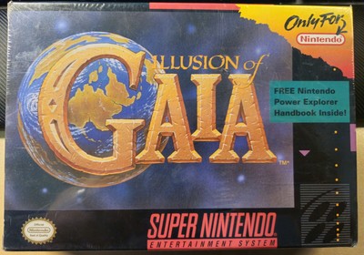 Illusion of Gaia (Super Nintendo Entertainment System, 1994) BRAND NEW SEALED