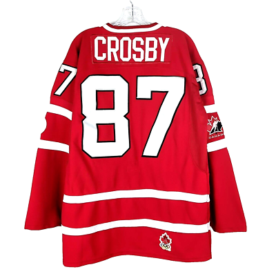Jersey Sidney Crosby Canada Shirt SIDNEY CROSBY TEAM CANADA 2006
