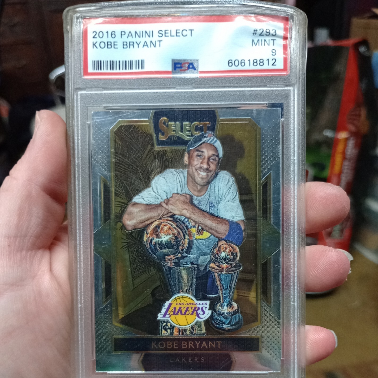 2016 Panini select -#293 Kobe Bryant