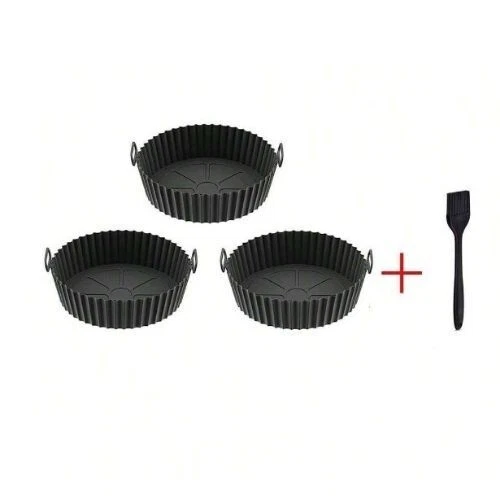 Air Fryer Silicone Liners Pot Basket  Non-Stick Safe Oven Baking Tray Mat