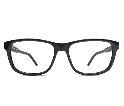 Lacoste Eyeglasses Frames L2866 001 Matte Black Square Full 