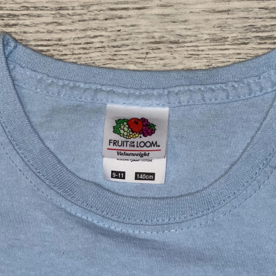 EUC Fruit of the Loom London UK Red Double Decker Bus Size 9 -11 - Image 3 of 4