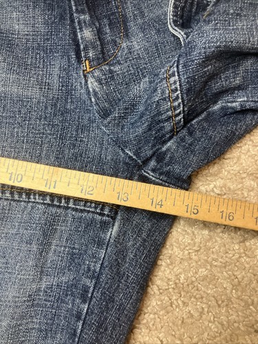 Vtg Marithe Francois Girbaud Baggy Denim Shorts Mens 36x14.5 Double Shuttle Tape - Picture 12 of 16