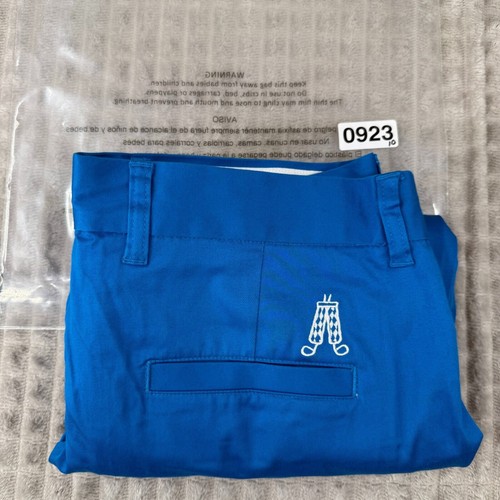 Neu Royal & Awesome Why so Blue Herren Golfshorts 31 blau Baumwollstret 9" Schrittlänge - Bild 7 von 7