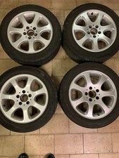 Merc. clk Sommerr&auml;der gebraucht 2x 225/50 R 16 V u.2x205/55 R16 V. mit Alufelgen
