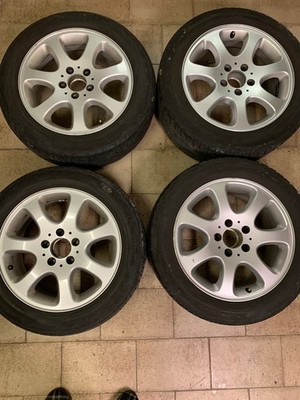 Merc. clk Sommerräder gebraucht 2x 225/50 R 16 V u.2x205/55 R16 V. mit Alufelgen