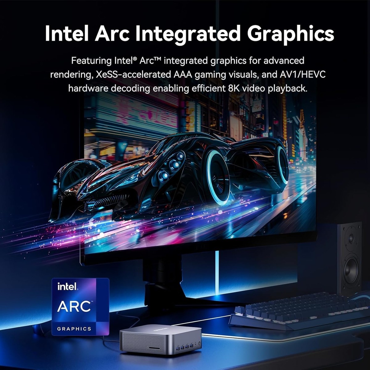 GEEKOM ミニpc GT1 Mega Intel14th Ultra9 GEEKOM GT1 Mega AI Mini PC with 14th Gen Intel Ultra 9 185H, 16GB