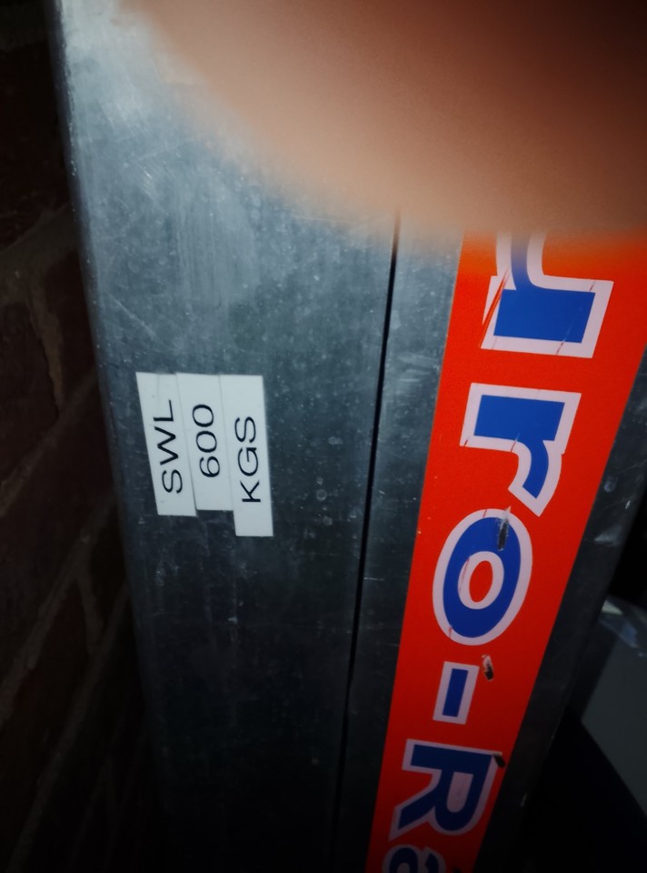 AMF-Bruns Euro ramp 2400mm(L) x 900mm(W) SWL 600kg Van Ramp Loading ...