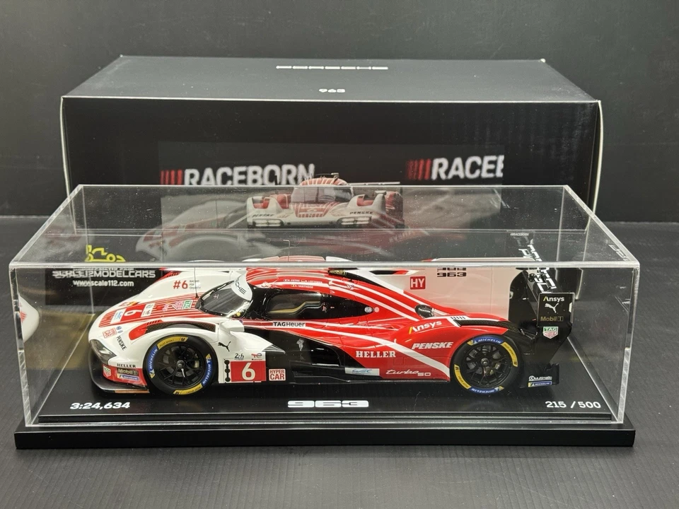 Porsche 963 LMDH #6 Penske 24hr Le Mans Pole Position Dealer Ed. 1/18 Scale - Image 2 of 4