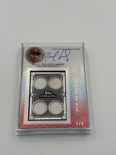 2021 Topps Sterling Paul Goldschmidt Auto 4 X Relic 1/5🔥cardinals SSP Game Used