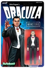Super7 - Universal Monsters - ReAction+ Wv1 - Dracula [New Toy] Action Figure