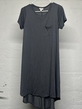 LuLaRoe Women’s XS Gray Shirt Dress W/pocket Polyester