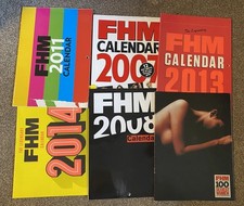5 x various FHM calendars and